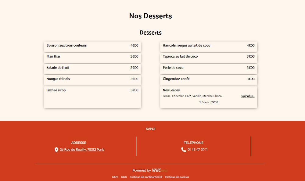 Kanji - Menu Image 2