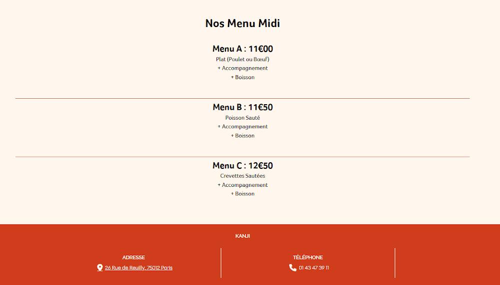 Kanji - Menu Image 3